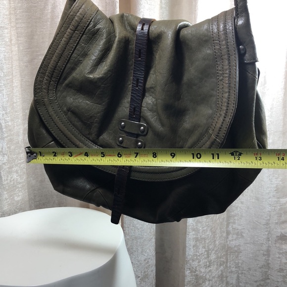 Revel New York Two Tone Leather Saddlebag - Picture 5 of 13